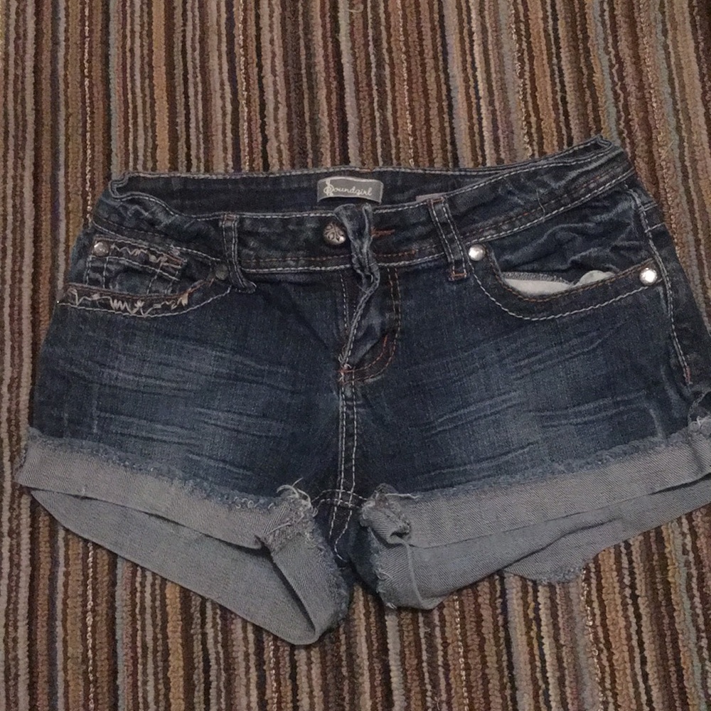 Sound Girl jean shorts